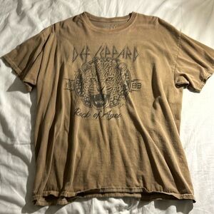 Oversized Brown Tee